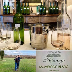 Blend & tanks' selection @ Domaine de PEPOUY Gascony with producer Frederic PIFFARD  