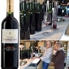 Blend Château PASQUET Red Bordeaux with producer Michel Pernette  