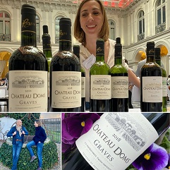 Amelie Durand – Chateau DOMS White & Red Graves  